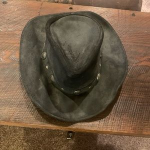 Minnetonka leather the outback hat buffalo nickel